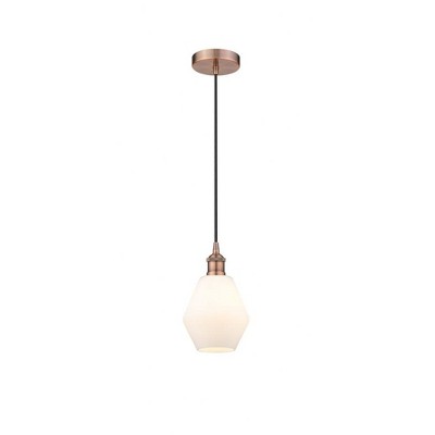 Cindyrella - 1 Light Mini Pendant In Industrial Style-10.25 Inches Tall and 6 Inches Wide