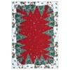 Christmas Snowman Deer Tree Mat/Rug: Winter Home Decor, Non-Slip Washable, Indoor for Kitchen/Entryway/Bedroom - 2 of 4