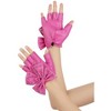 INSPIRE CHIC Women's Snap Closure Studded Bowtie Gloves - 4 of 4