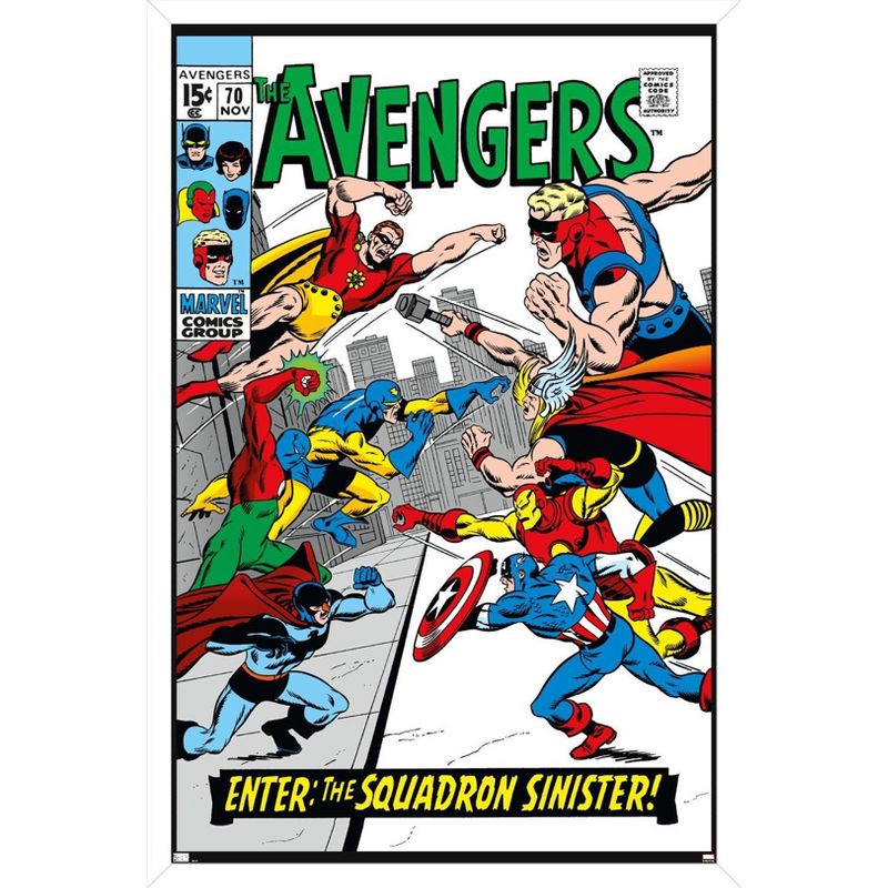 Trends International Marvel Comics - Avengers #70 Framed Wall Poster Prints, 1 of 7
