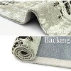 Shag Area Rugs 8x10 for Living Room Bedroom, Abstract Plush Thick Premium Rug Shaggy Soft Plush Carpet for Kids Home Dorm,Brown - 3 of 4