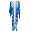 Shiraleah Blue and White Long Cover Up - 3 of 3