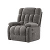 MAYEERTY Ergonomic Recliner Chair with 110-160¡ãAdjustable Recline for Living Room, Footrest, Side Pocket, Gray - 3 of 4