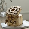 ROBOTIME Puzzle Box 3D Wooden Puzzle Model Kits, Beige, 4.9"*4"*3.4" - image 3 of 4