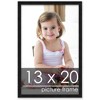 PosterPalooza | Simple Black Picture Frame - UV Acrylic, Foam Board Backing, Hanging Hardware - 2 of 4