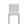 Meridian Furniture,Kai Cream Boucle Fabric Dining Chair, Set of 2 - 4 of 4