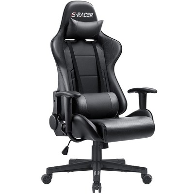 LACOO Racing Style Lumbar Support & Adjustable Swivel Gaming Chair