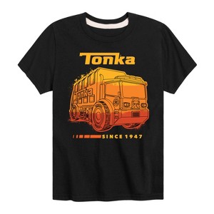 Boys' - Tonka - Garbage Truck Short Sleeve Graphic T-Shirt - 1 of 4
