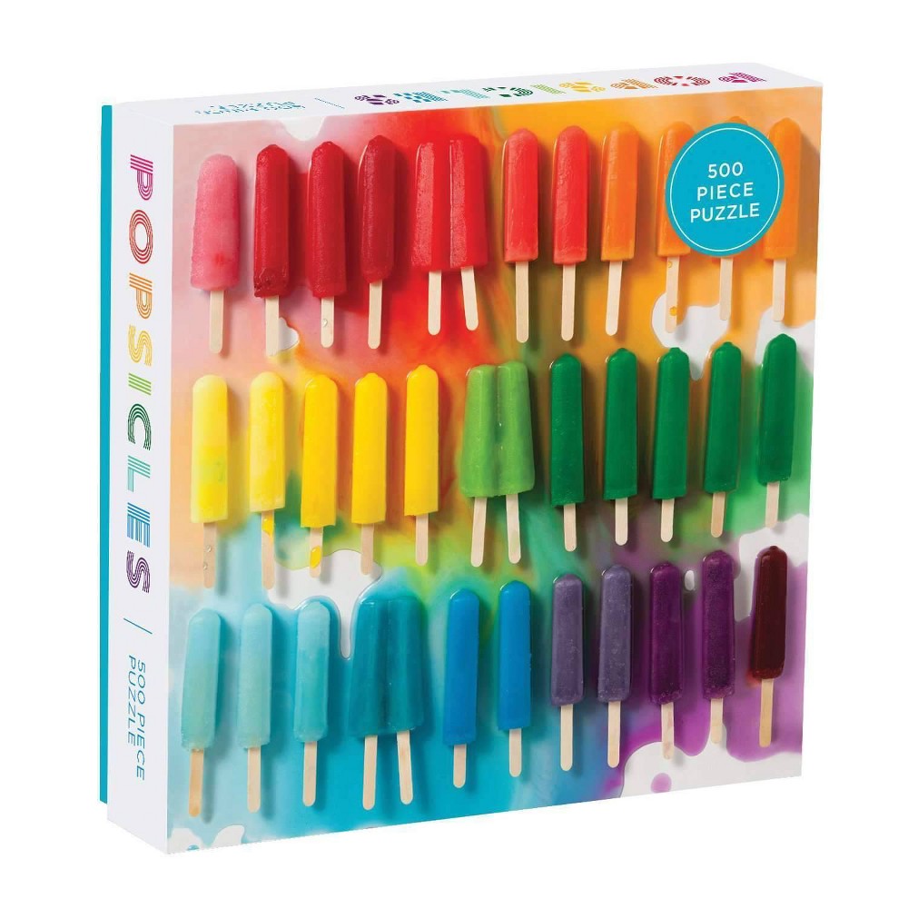 ISBN 9780735351226 product image for Galison Rainbow Popsicles Puzzle - 500pc | upcitemdb.com