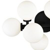CWI Lighting Arya 8 Light Wall Sconce With Black Finish - 3 of 4