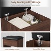 Garvee Farmhouse Vanity with Lights, Vanity Desk with Chair & Mirror, 10 Drawers & 8 Storage Shelves, LED Makeup Desk with Power Outlet for Bedroom - 4 of 4
