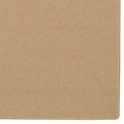 Ebern Designs Aahir Machine Woven Finish Wool Natural Rug