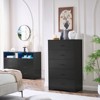 Farmhouse Wood Dresser for Bedroom, Drawers of Dressers - 4 of 4