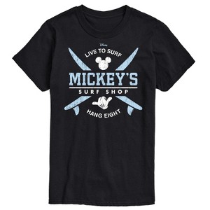 Men's - Disney - Mickey's Surf Shop Short Sleeve Graphic T-Shirt - 1 of 4