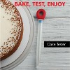 Chef Craft Cake Tester with Cover, 6-Inch Stainless Steel Wire Reusable Cake Doneness Testing Stick - 2 of 4