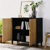 NicBex Sideboard Buffet Cabinet with 2 Doors Modern Coffee Bar Cabinet for Kitchen,Living Room - 2 of 4