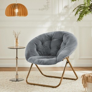 MAYEERTY Modern Armless Dining Chairs With Upholstered Fabric,Nailhead Trim And Wood Legs£¬Set of 2 - 1 of 4