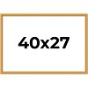 PosterPalooza | 40x27 Wood Antique Frame with UV Acrylic, 4 Finishes: Bronze, Gold, Silver, and Black - 2 of 4