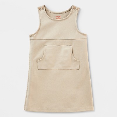 Girls' Adaptive Abdominal Access Uniform Dress - Cat & Jack™