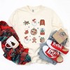 Simply Sage Market Women's Christmas Collage Long Sleeve Garment Dyed Tee - 3 of 4