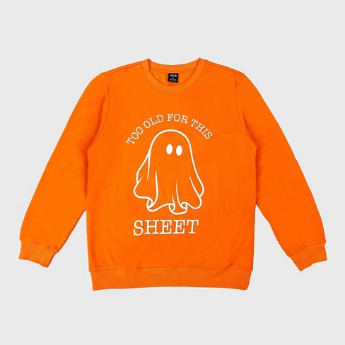 Men's Sweatshirt - Orange - M