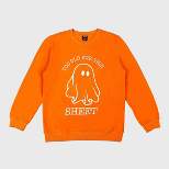 Men's Too Old Sheet Graphic Pullover Sweatshirt - Orange