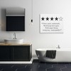 Stupell Industries Four Star Bathroom Review Funny Toilet Paper Humor Canvas Wall Art - 2 of 4