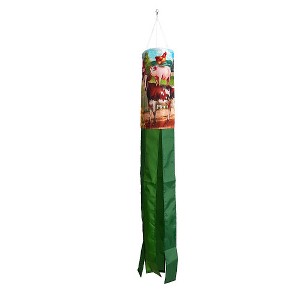 Briarwood Lane Summer Farm Friends Windsock Wind Twister 40x6 For Summer Wind Spinner - 1 of 2