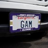 James Madison University Alumn License Plate Tag Frame - 2 of 4