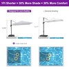 PURPLE LEAF UV Resistant Patio Umbrella Economical Outdoor Umbrella - 2 of 4