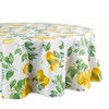 Elrene Vintage Lemon and Citrus Blooms Printed Vinyl Indoor/Outdoor Tablecloth - Elrene Home Fashions - 2 of 4