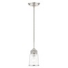 Livex Lighting Lawrenceville 1 - Light Pendant in  Brushed Nickel - 2 of 4