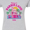 Women's - Barbie - Welcome To Barbie Land Fitted Graphic T-Shirt - 2 of 3