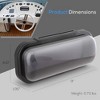 Water Resistant Marine Stereo Cover for Outdoor Use with Durable Material, Easy Installation, Universal Fit - 2 of 4