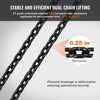 VEVOR Electric Chain Hoist, 2200 lbs Load, 20 ft Lifting Height, 6.9 ft/min Speed, 120V, Single Phase Overhead Crane with Chain - 4 of 4