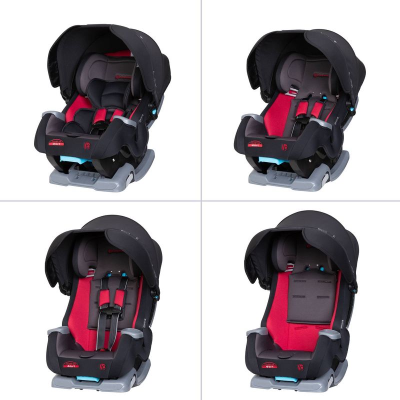 Baby Trend Cover Me 4-in-1 Convertible Car Seat, 4 of 17