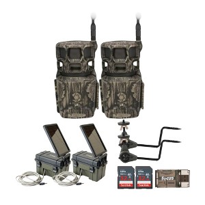 Stealth Cam Revolver Pro 2.0 360 Degree 40MP 1440p Brown Trail Cameras Bundle - 1 of 4