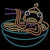 Mens Fortnite Neon Fishstick Ramen Long Sleeve Shirt - 2 of 4