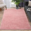 Fluffy Area Rug- Shag Area Rug for Living Room, Shaggy Large Indoor Thick Living Room Carpet with Non-Slip Backing, Soft Plush Carpet - 2 of 4