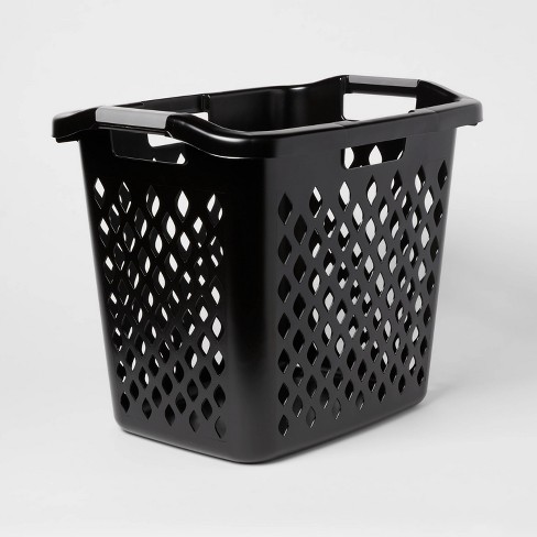 1bu Flexible Diamond Round Laundry Basket Gray - Brightroom™ : Target