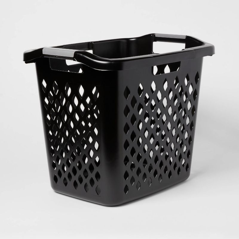 2.1bu Lamper Laundry Basket Black - Brightroom&#8482;, 1 of 5