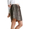 Women's Leopard Drawstring Skirt - umgee - 2 of 4