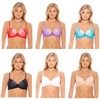 Just Intimates Dotted Mesh Lace Bras for Women (Pack of 6) - 2 of 3