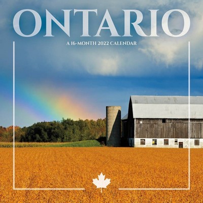 2022 Wall Calendar Ontario - Trends International Inc