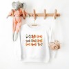 The Juniper Shop Coquette Girl Halloween Bow Chart Toddler Graphic Sweatshirt - 2 of 3