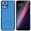 Nakedcellphone Case for T-Mobile REVVL 6X 5G (2023) / REVVL 6 5G (2022) - Slim Cover with Kickstand - 2 of 4