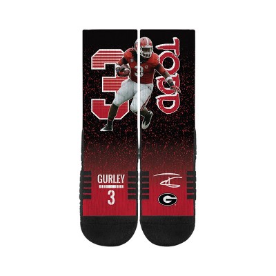 NCAA Georgia Bulldogs Todd Gurley Adult Premium Socks - M/L