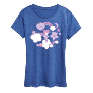 Women's - Polly Pocket - Sticker Collage Short Sleeve Graphic T-Shirt - 1 of 4