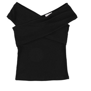 bar III Womens Crisscross Pullover Blouse - 1 of 2