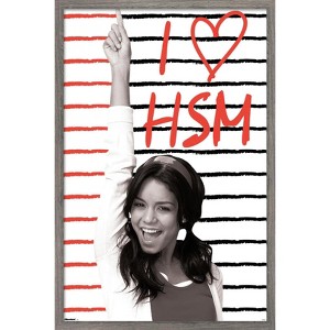 Trends International Disney High School Musical (2006) - I Heart HSM: Gabriella Framed Wall Poster Prints - 1 of 4